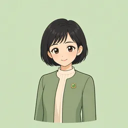 黒瀬 志保 先生(普段)
